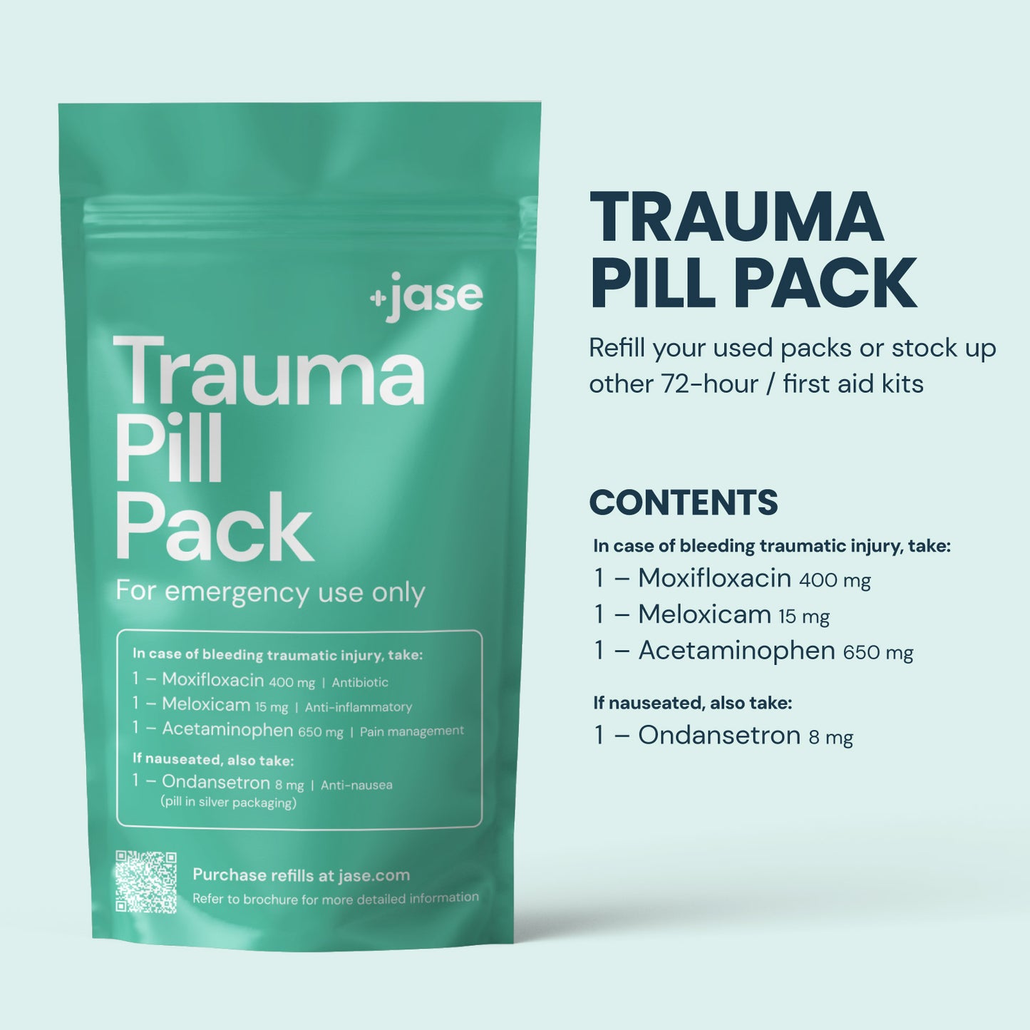 Trauma Pill Pack