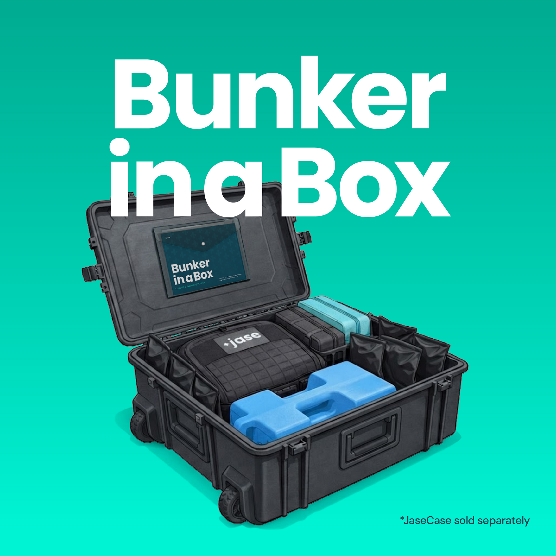 emergency drug tackle box Bunker in a Box