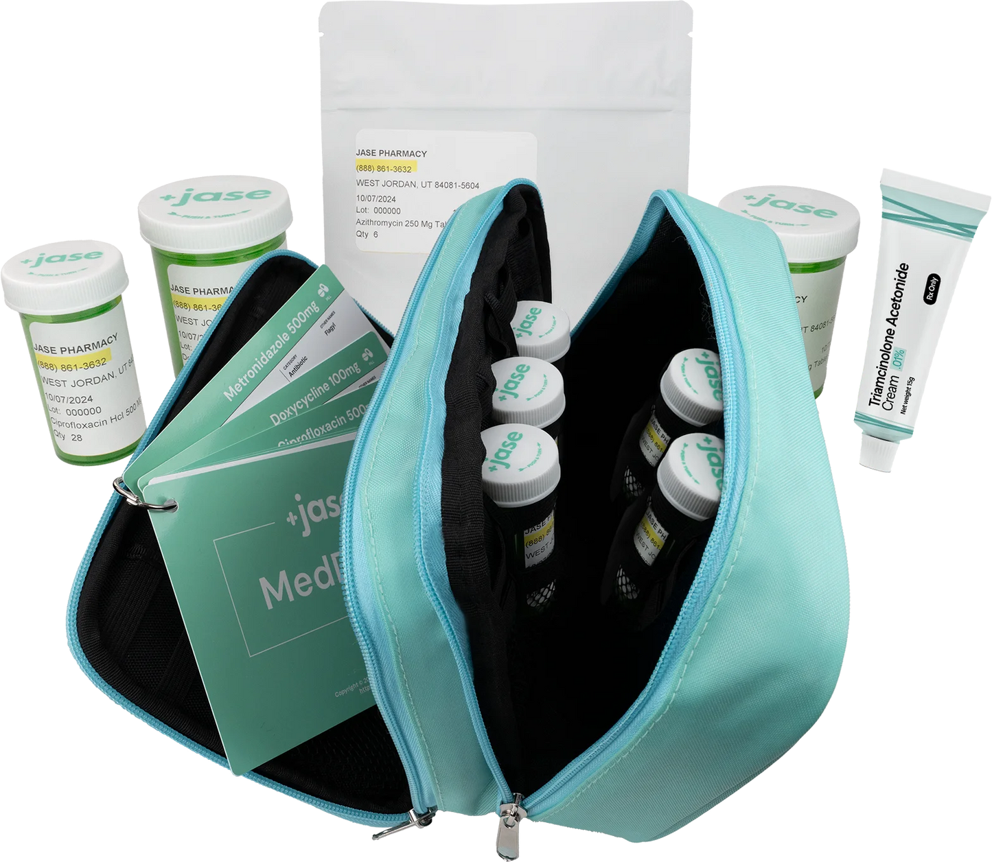 Jase Pantry 30-Day Food Supply + Water Filter + Jase Case Bundle